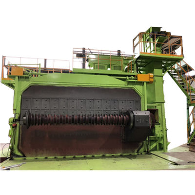 Załaduj 2700 kg Automatyczna maszyna do piaskowania z podwójną stacją Drut do czyszczenia zwojów